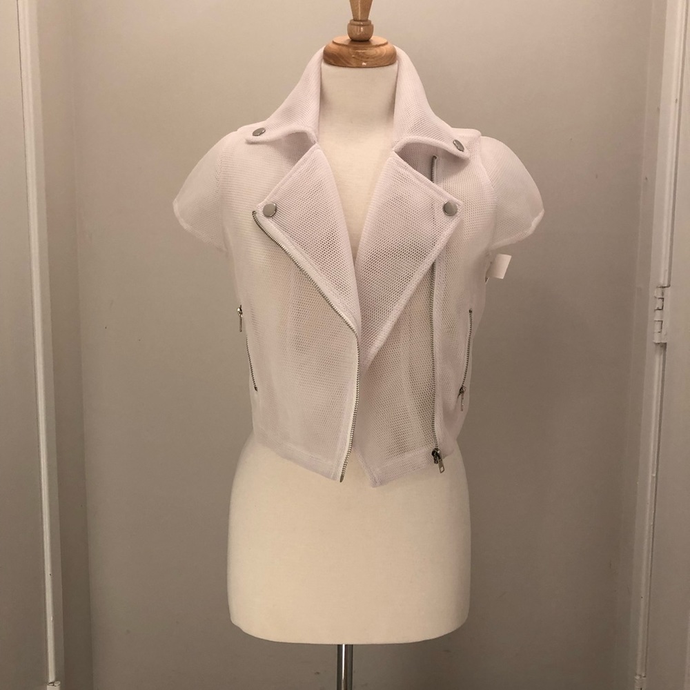COPY - Mesh Short Sleeve Biker Jacket